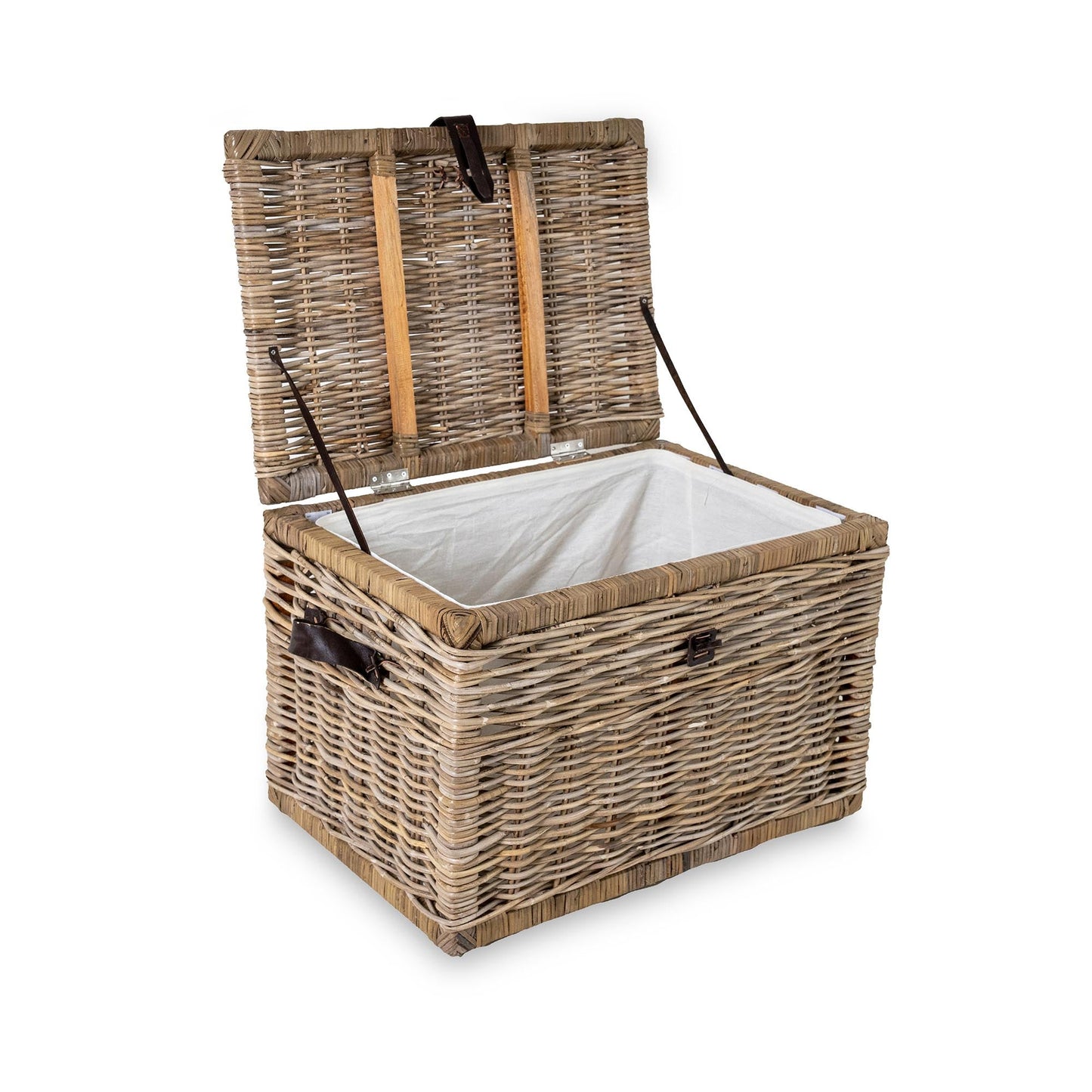 Deep Kubu Wicker Storage Trunk