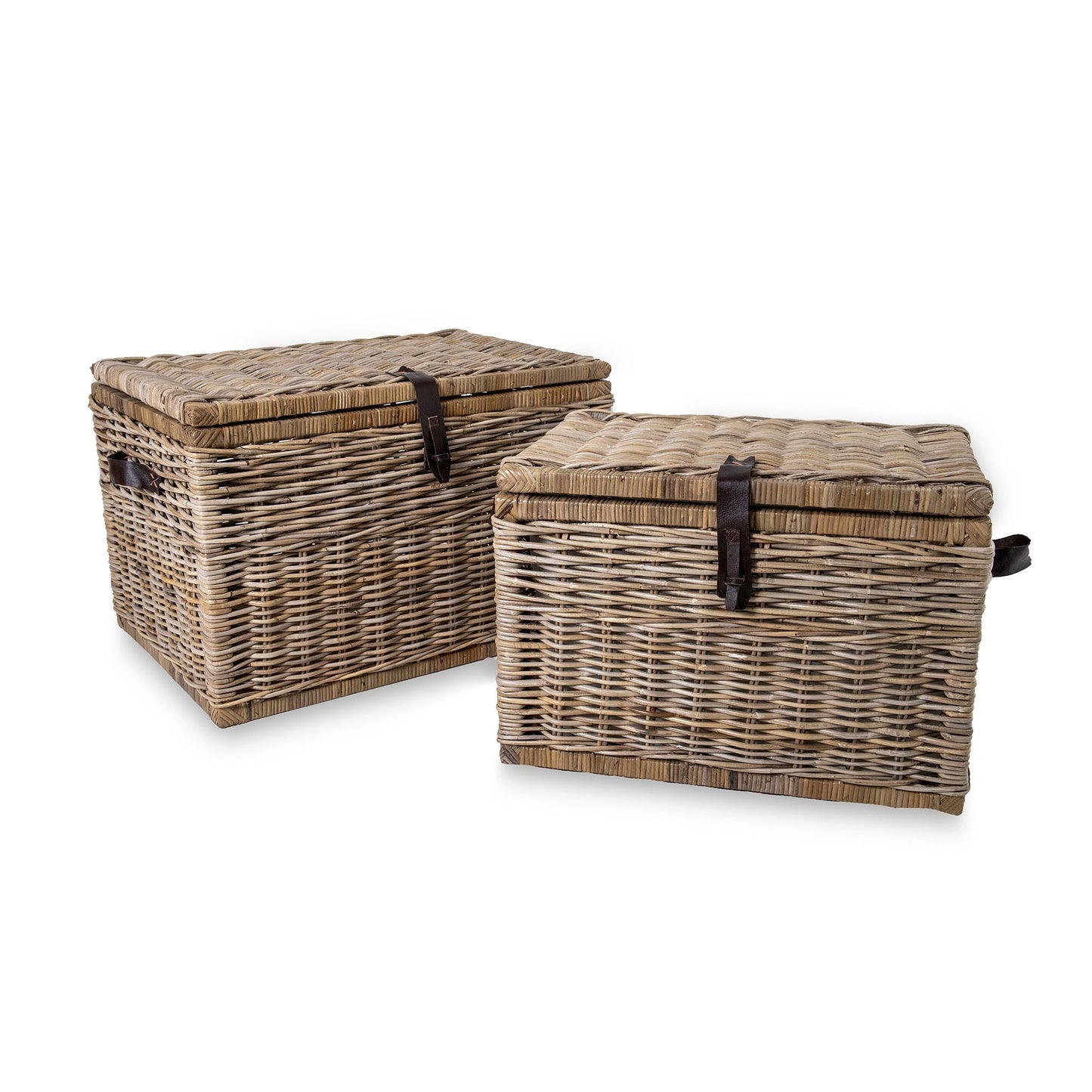 Deep Kubu Wicker Storage Trunk