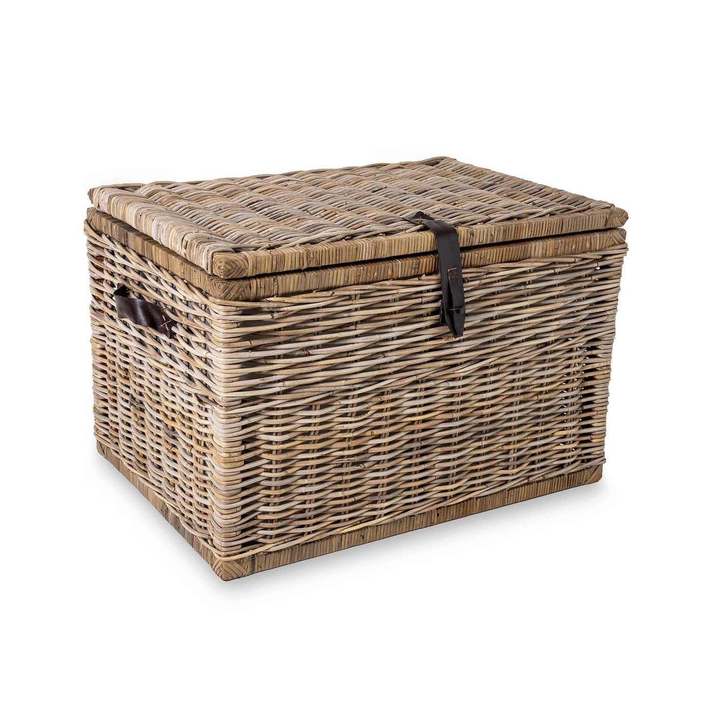 Deep Kubu Wicker Storage Trunk