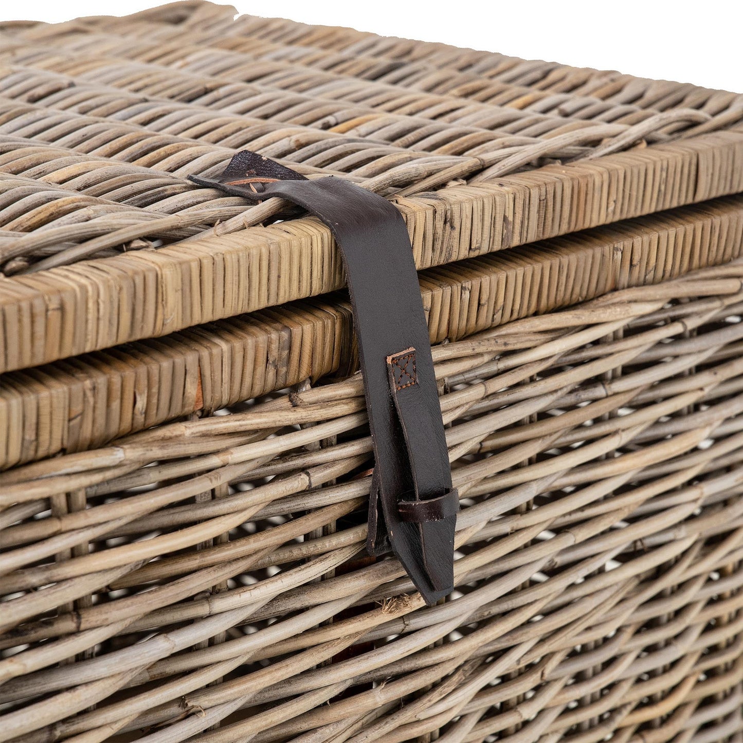 Deep Kubu Wicker Storage Trunk