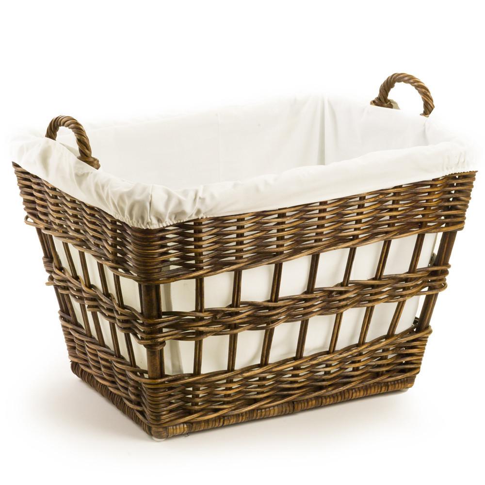 Fabric Liner for French Laundry Basket
